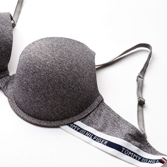 Tommy Hilfiger Grey Pushup Bra 34A - Picture 3 of 9
